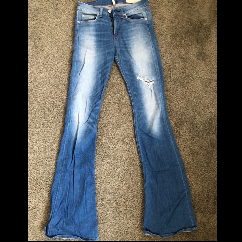 Rag&bone high rise bell bottom jeans - never worn!